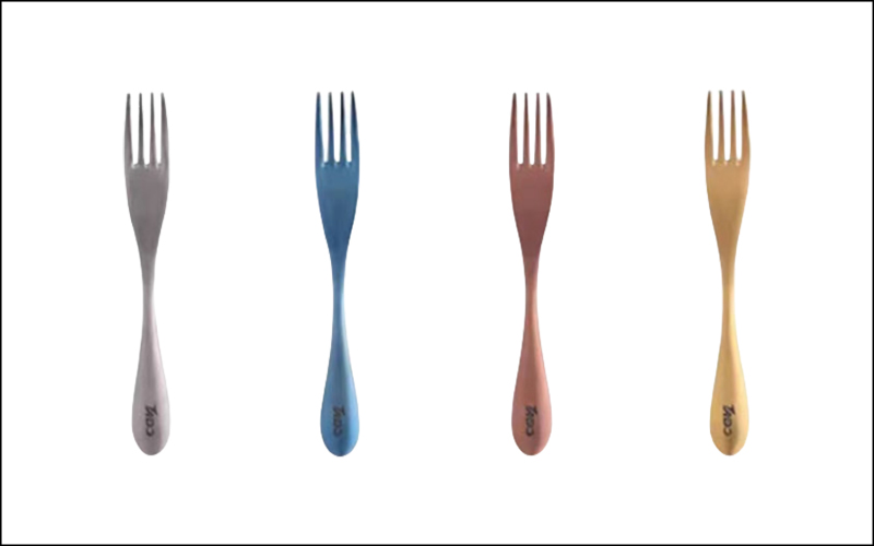 Titanium fork and Spoon - 2