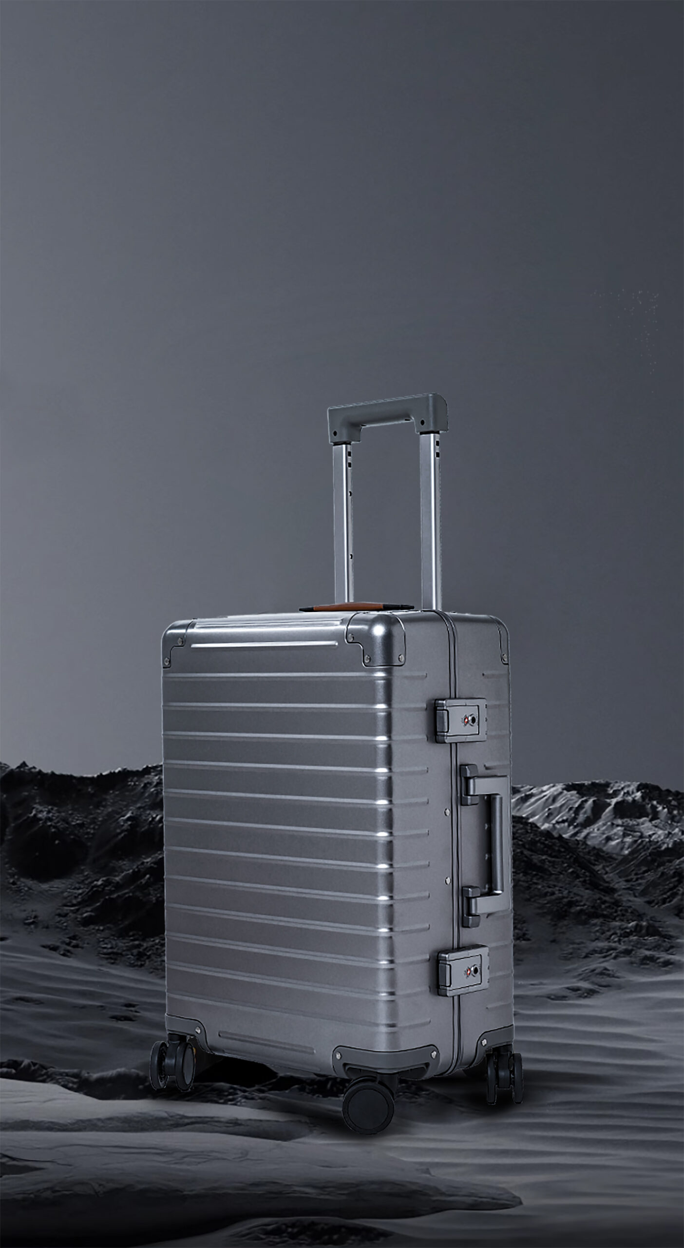 Titanium Suitcase - 1
